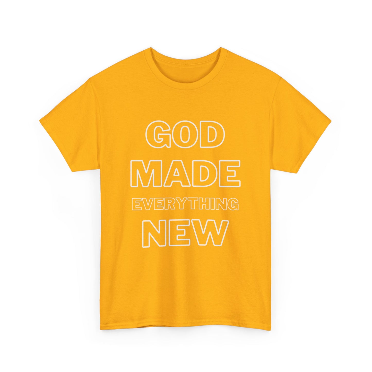 NEW- Unisex Cotton Tee