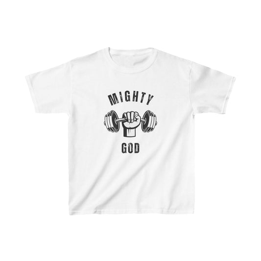 MIGHTY GOD- Kids Cotton Tee