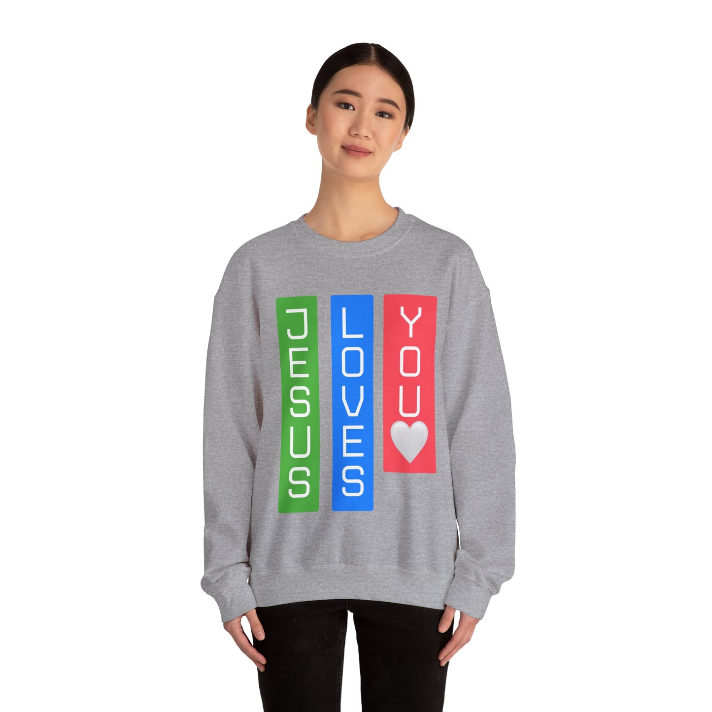 LOVE - Adult Unisex Crewneck Sweatshirt