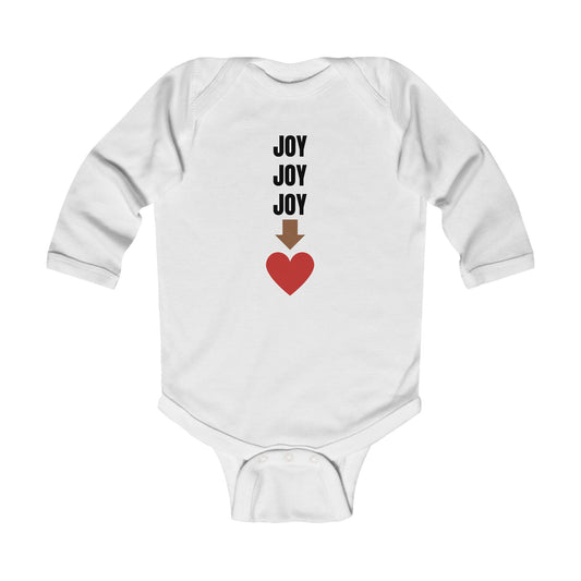 JOY- Infant Long Sleeve Bodysuit