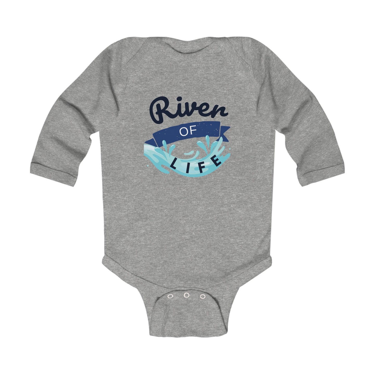 RIVER- Infant Long Sleeve Bodysuit