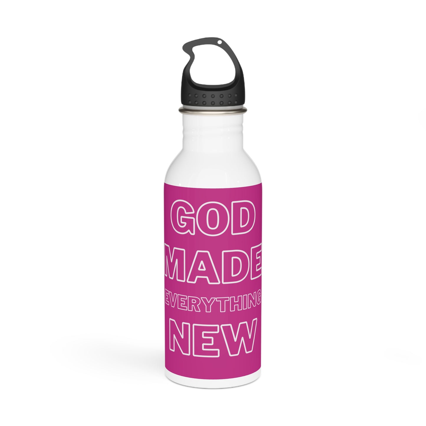 NEW- Stainless Steel Water Bottle