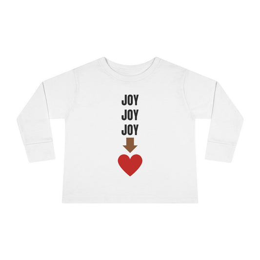 JOY- Toddler Long Sleeve Tee