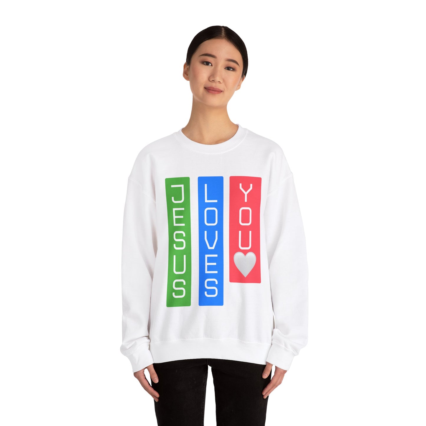 LOVE - Adult Unisex Crewneck Sweatshirt