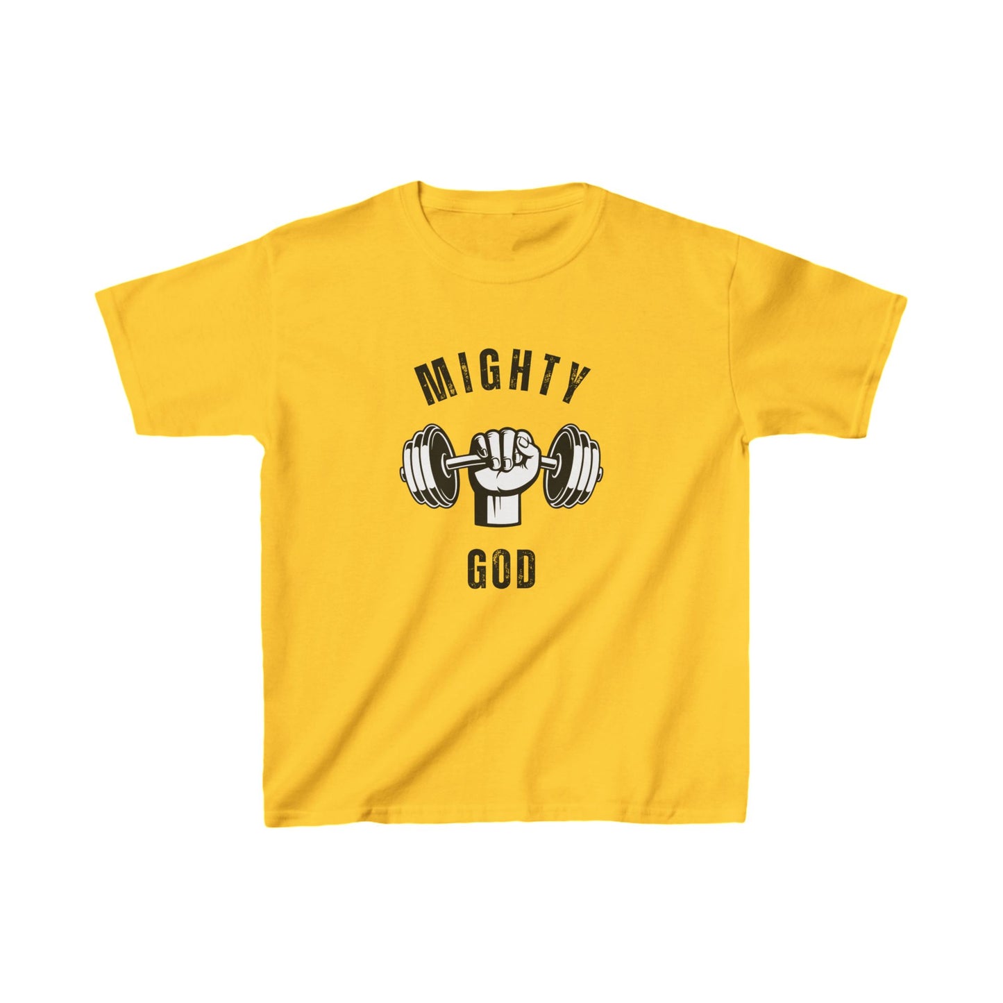 MIGHTY GOD- Kids Cotton Tee